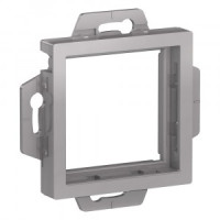 Systeme Electric AtlasDesign переходник-адаптер/рамка промеж. д/ЭУИ 45*45 алюм. ATN000308 (5!)