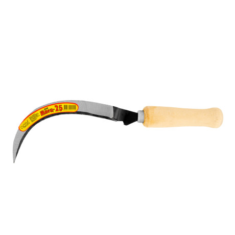 Серп, 190 мм, "Жнец - 25", зубчатое полотно, Арти,