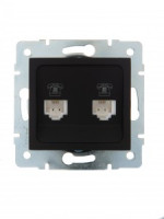 Lezard KARINA мех. роз. СУ 2 мест. тел. евро чёрн. бархат (корп. ABS) 707-4288-138