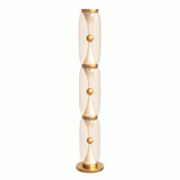 Divinare торшер св/д 49W(2930lm) 3000K 1300xd250 ЛАТУНЬ/янтар IP20 STERZO 1244/17 PN-60