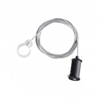 NOVOTECH 359136 KONST NT23 000 чер подвес комплект с 2-х метровым тросом IP20 RAMO