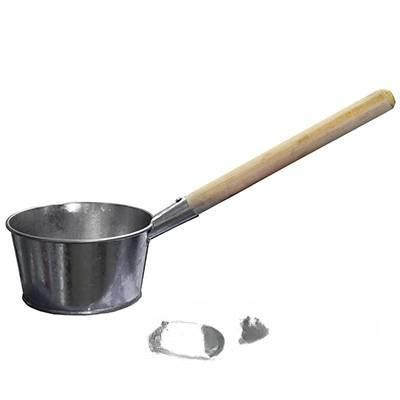 Ковш 1,5л оцинкованный банный (Омутнинск) х10