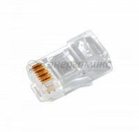Штекер 8Р8С (RJ45) CAT 6e REXANT цена за шт (50!), 05-1031-4