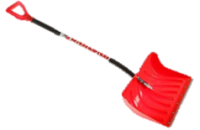 &quot;Пингвин&quot; 490мм х 340мм  с оцинкованной планкой на заклёпках, усиленная рёбрами жесткости, со съёмным алюминиевым черенком  и V-ручкой