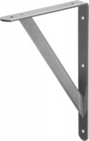 Уголок-кронштейн STAYER &quot;MASTER&quot;, усиленный, 300х200х30х4мм, оцинкованный