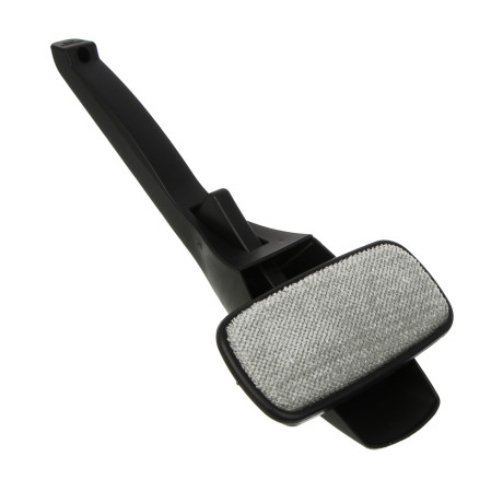 Щетка для одежды велюровая с переключателем, 25x5.5x1.6см