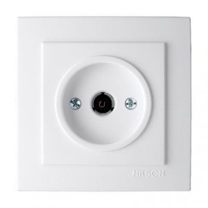 Nilson TOURAN  роз. TV СУ 1 мест. бел. (RG6, проходная) 24111028