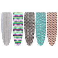 VETTA Чехол для гладильной доски на резинке, полиэстер, подкладка поролон, 130х50см, 5 дизайнов