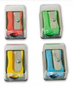 Точилка EISEN с контейнером "Мини" 407, 053, 4 цв.