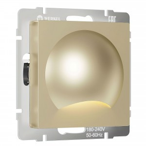 Werkel мех. подсветка св/д СУ LED Moon 1W 4000K 50lm IP20 (шампань) W1154411 a057495