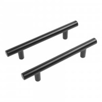 Ручка-рейлинг мебельная 96 A8925-96 BL мат. черный 2шт (цена за пару (15,150) StahlBuro