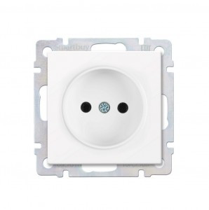 Smartbuy Нептун мех. роз. СУ без заземления 10А белая  (SBE-05w-16-S1-N)