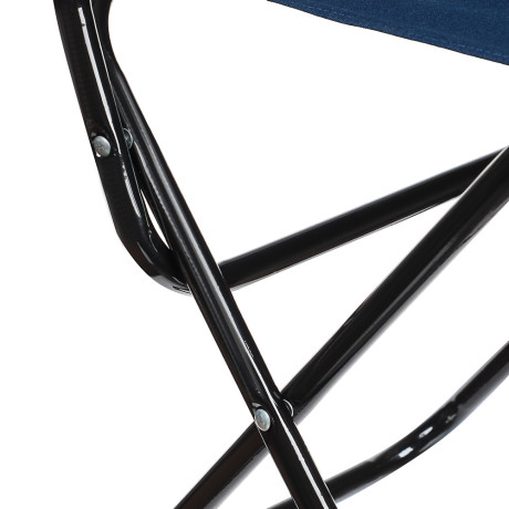 Стул туристический тм РУССО ТУРИСТО, складной со спинкой, до 90кг, 32х34х58см, труба сталь 16х1мм