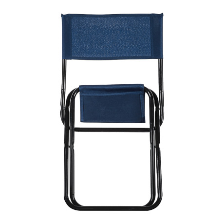 Стул туристический тм РУССО ТУРИСТО, складной со спинкой, до 90кг, 32х34х58см, труба сталь 16х1мм