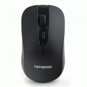 Мышь беспров. Гарнизон GMW-420, чип X2, черн., 1600 dpi, 3 кн.+ колесо-кнопка, BL