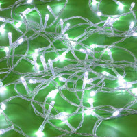 СНОУ БУМ Гирлянда эл. вьюн 9м, 100 LED, белый, пост. свечение, ПВХ прозр., 220В