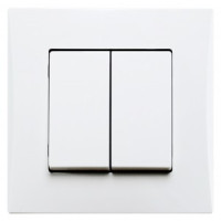 Smartbuy Вега выкл. СУ 2 кл. (проходной) 10А белый (SBE-08w-10-SW22-0)