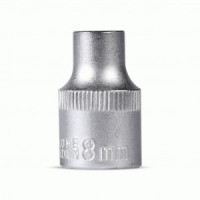 Smartbuy Головка на 8мм, торцевая, шестигран., под квадрат 1/2&quot;, CR-V, (5шт!) SBT-SW-8-12p1