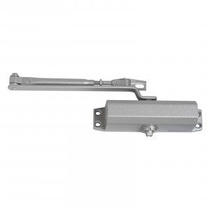 АЛЛЮР Доводчик дверной COMFORT ДД 168/3-5 A-S (до 120 кг) серебро RAL9006, морозостойкий (10)