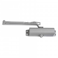 АЛЛЮР Доводчик дверной COMFORT ДД 168/3-5 A-S (до 120 кг) серебро RAL9006, морозостойкий (10)