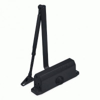 Доводчик дверной NOTEDO DC-120 легкий характер BLACK 100 - 140 кг черный (10)