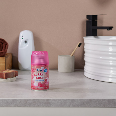 NEW GALAXY Освежитель воздуха Автоматик Fresh 250мл, бабл гам