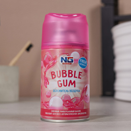 NEW GALAXY Освежитель воздуха Автоматик Fresh 250мл, бабл гам
