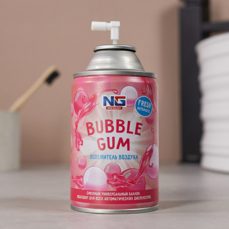 NEW GALAXY Освежитель воздуха Автоматик Fresh 250мл, бабл гам