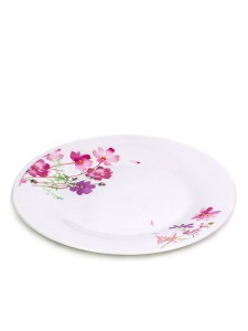 Тарелка обеденная Лютики 23см фарфор (кратность 12шт!!!) МФК MFK20316