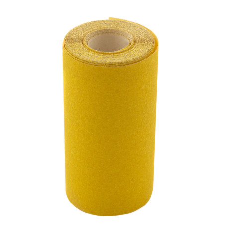 Шкурка на бумажной основе, LP41C, зернистость 8Н(P 150) мини-рулон 100 мм х 5 м, "БАЗ"