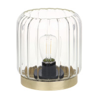 Светильник LED, 14х17 см, металл, стекло, 2xAAA