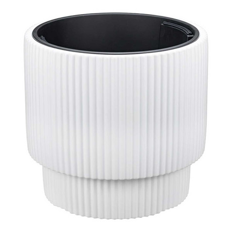 Кашпо СТРИП 40 л со вставкой Белый М3414 х1