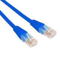 REXANT коммутац. шнур (патч-корд) U/UTP, cat6, 0,3м, литой, RJ45-RJ45, LSZH, синий, 02-0294-03