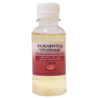 Разбавитель для масляных красок &quot;Тройник&quot;, баночка 120 мл, 2433918