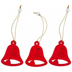 Украшение декоративное "Колокол" (3шт) Волшебная страна