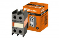 TDM приставка контактная (доп. контакты) ПКН-20 2НО SQ0708-0040