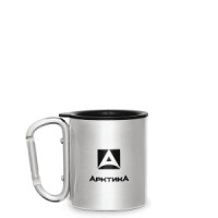 Термокружка Арктика 801-300К, 300мл, с карабином