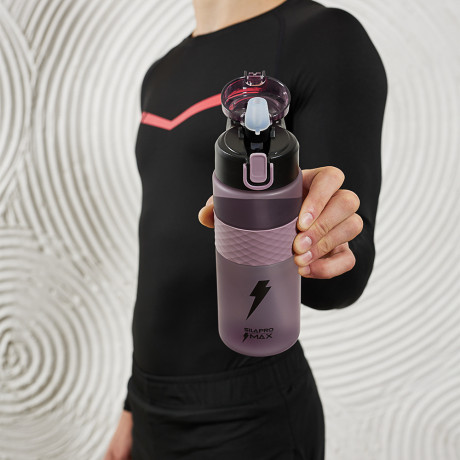 SILAPRO MAX Бутылка спортивная с замком, ELDERBERRY, 700мл, PC