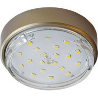 Ecola GX53-DGX5318 св-к накладной легкий Золото 18x88 FG53FFECD (10!)