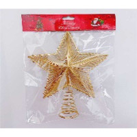 Макушка JT25-A2271 Звезда 23см Золото (200)