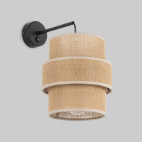 TK Lighting Бра 1х15W 290х200х330 металл чер/корич.Calisto 5400 a068431