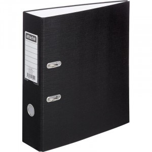 Папка регистратор ,80 мм Attache , черный Экономи 993258