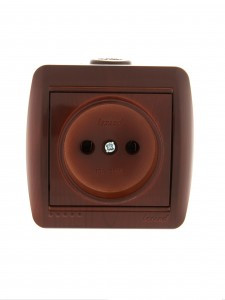 Lezard Ната роз. ОУ 1 мест. 16А вишня (керамика, корпус PC) 710-0600-121