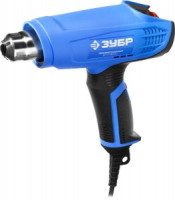 ЗУБР &quot;ПРОФЕССИОНАЛ&quot;. Фен технич,керамич. изоляn, 2 реж, электр. темп-ры,80-550град,350/550 л/мин