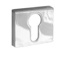 Накладка на цилиндр прямоуг. РЕНЦ, хром блестящий INET 01 CP