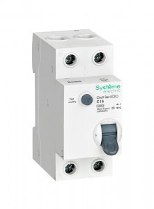 Systeme electric City9 дифф. автоматический выкл. АВДТ 1P+N С16 30мА, тип A, 6кА C9D65616