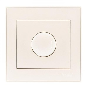 Lezard RAIN диммер СУ 500W крем, фильтр (корпус PC) 703-0303-116