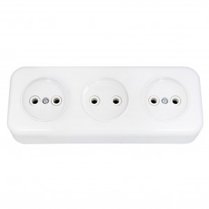 Bylectrica роз. ОУ 3 мест. бел. (корпус ABS) РА16-244