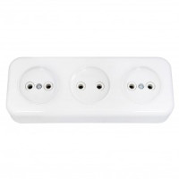 Bylectrica роз. ОУ 3 мест. бел. (корпус ABS) РА16-244