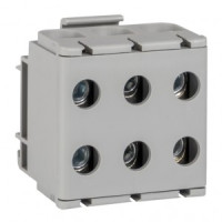 EKF PROxima Клемма силовая вводная тройная КСВ 16-50 серая